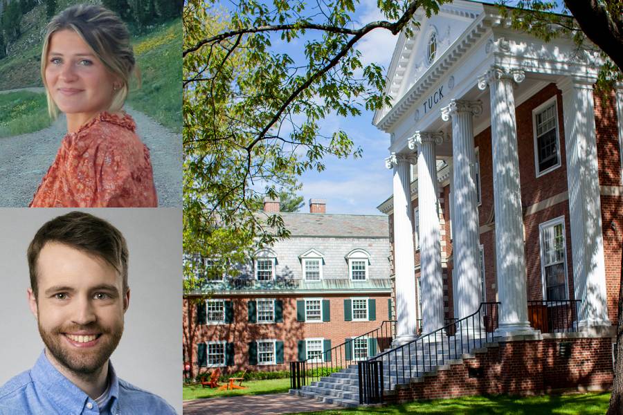From Tuck Bridge to Consulting and Marketing: Meet Emily Clark Bridge’20 and Robert Gonzalez Bridge’19